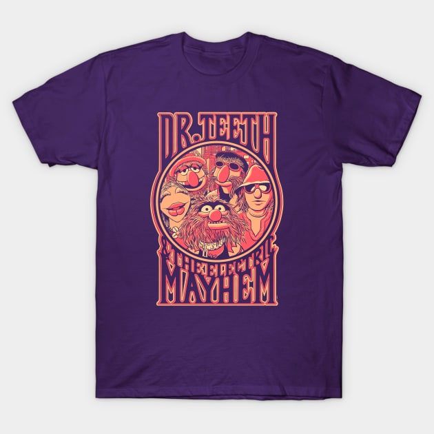 Dr. Teeth T-Shirt by victorcalahan